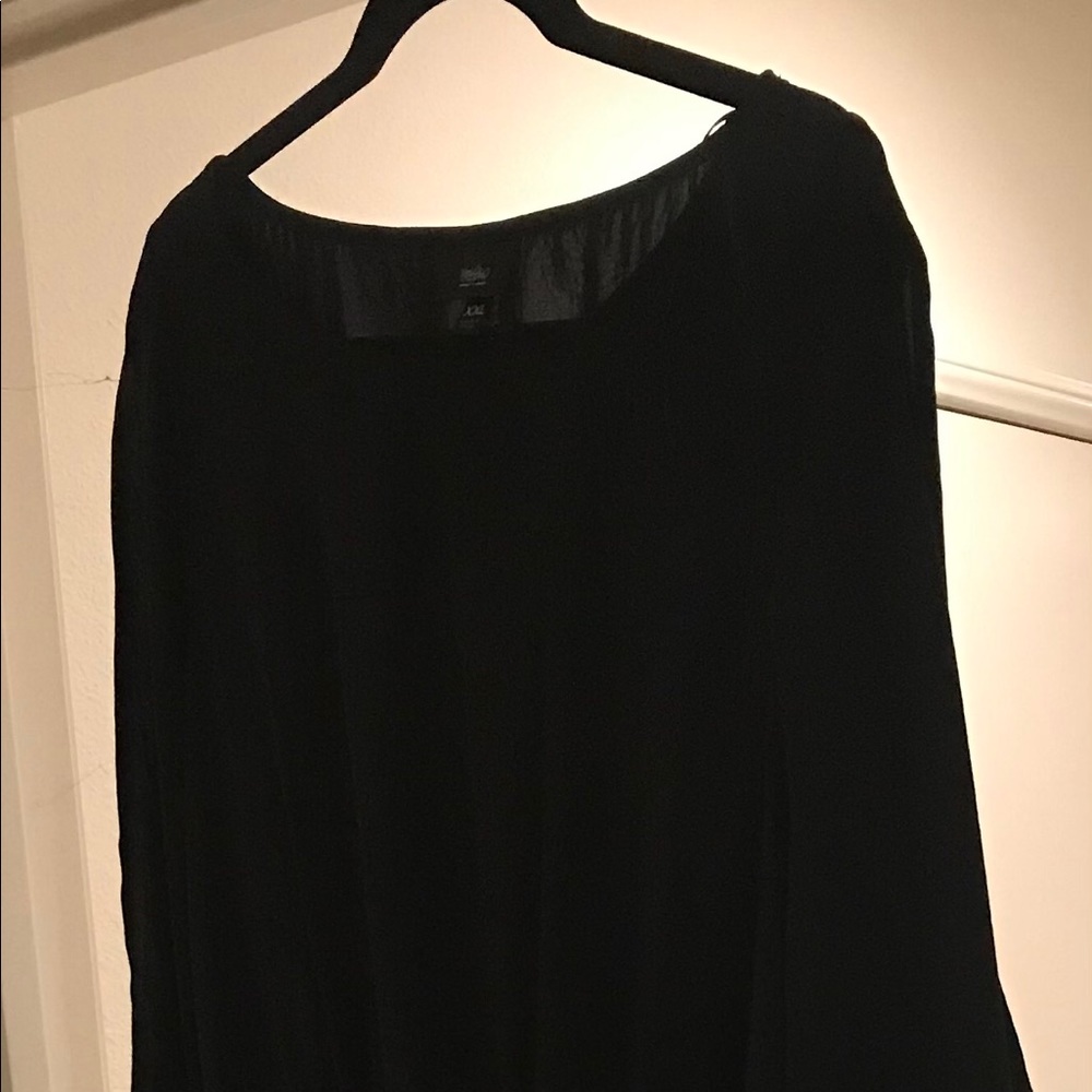 Black Cold Shoulders Dress